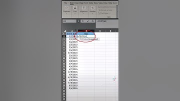 Excel tip to get day of the week from a date