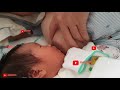 2nd day son is breastfeeding mom | breastfeeding newborn | @momvn