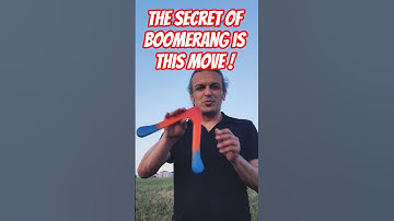 How to Throw a Boomerang? Why Does It Come Back?