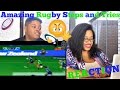 Amazing Rugby Steps and Tries REACTION!!!