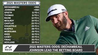 2021 Masters Odds: DeChambeau, Johnson Lead Betting Board