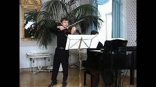 Mozart - Violin Sonata No 18 in G major, K 301 (E.Klenov-violin, D.Trunov-piano)