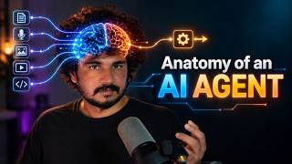 The Anatomy of an AI Agent — Explained Like a Human Body