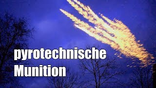 Pyrotechnische Munition Für Schreckschusswaffen - Kleine Demonstration
