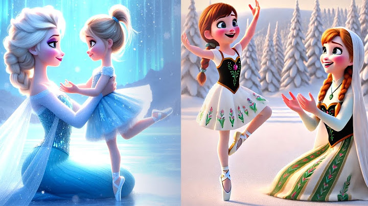 🆕🎶A Mother's Love: Anna & Elsa's Magical Bond💓🩰 with Their Daughters👯| Disney sing along | fairytale