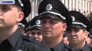 Кличко в фуражке рассмешил Порошенко, Яценюка, Авакова и всю патрульную полицию  2015