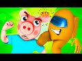 Among Us vs Пигги: Предатель (Амонг Ас 3D Анимация Челлендж Импостер Roblox Роблокс Piggy Imposter)