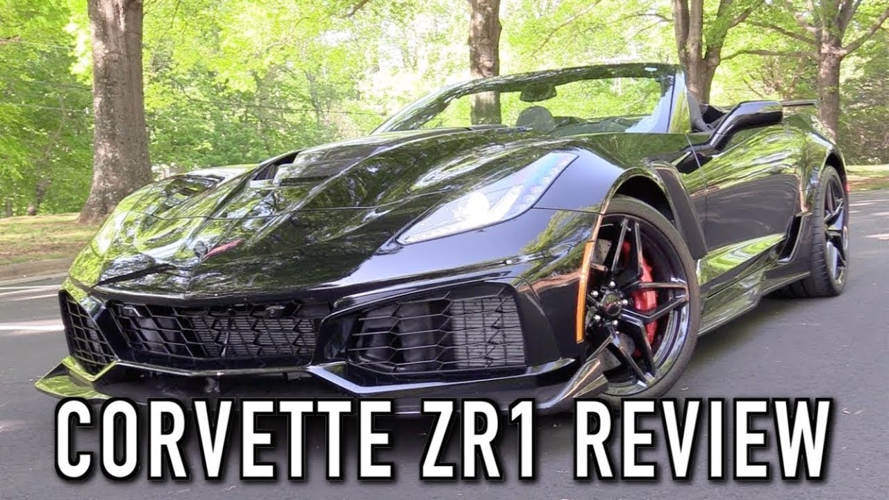 2019 Chevrolet Corvette Zr1 Convertible Start Up Test Drive In Depth Review