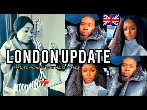 BELLA'S MOTHER-IN-LAW CELEBRATED IN LONDON || FLAVOUR TAKES D∆UGHTER ON VACATION| LONDON LIVING