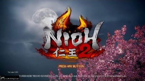 Nioh 2 Ep 1 - Opening Scene and Character Creation