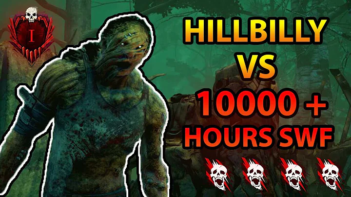 MY HILLBILLY VS 10,000+ HOURS SWF! - DBD Rank 1 Killer Build