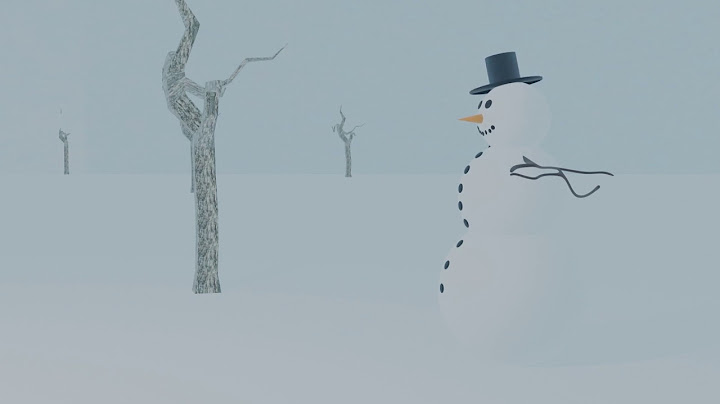 Lumiukko löytää oksan