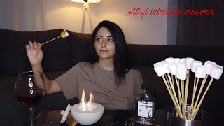 Taşinabi̇li̇r Masa Üstü Şömi̇nesi̇ Mi̇? Tabart Pure Fire V2 Beton Şömineyi Inceledim