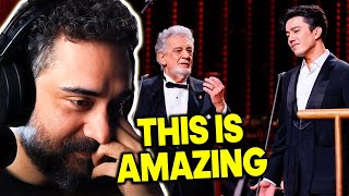 The Pearl Fishers’ Duet: Au fond du Temple Saint - Placido Domingo & Dimash Qudaibergen | REACTION