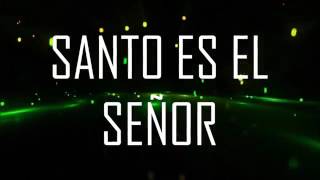 Video thumbnail of "Los Angeles Te Cantan Santo New Wine Con Letra"