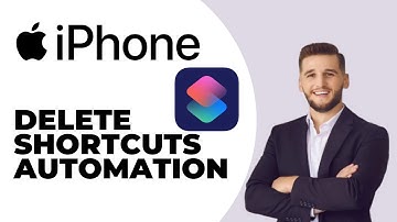 How to Delete Automation on Shortcuts iPhone  - Full Guide (2024)