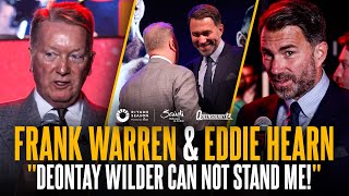 "Deontay Wilder can not STAND me!" 😂 |  Frank Warren & Eddie Hearn FULL breakdown of the 5 v 5 card