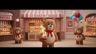 Bears Bakery Balloon Show Sweet Kids Song Learn Colors And Baking Fun