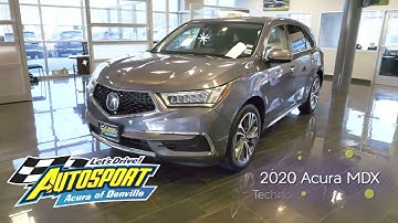 Certified 2020 Acura MDX Tech SH-AWD