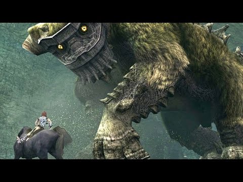 Shadow of the Colossus: Quadratus Boss Fight - 2nd Colossus (PS3 1080p)