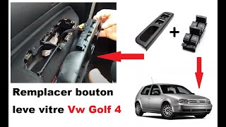 BOUTON LEVE VITRE GOLF4