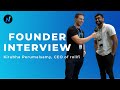 Founder interview with kirubha perumalsamy ceo of rollfi at converge22