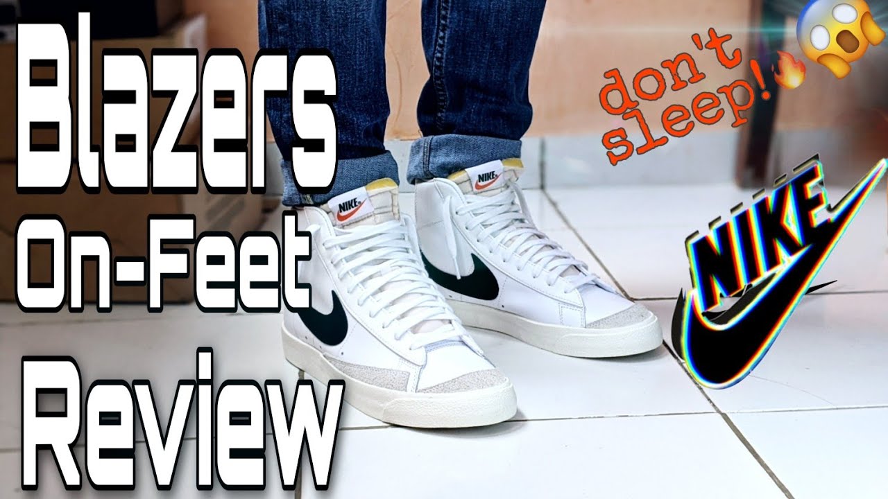 sneakers #unboxing Nike blazer mid'77 on-feet look!! Don't sleep on these!!  - YouTube