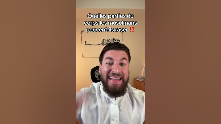 Quelles parties du corps les musulmans peuvent-ils raser ?