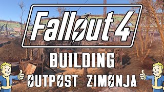 Part One - Building Outpost Zimonja - Fallout 4, No Mods.