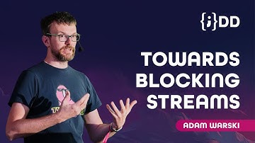 JDD 2024: Towards blocking streams - Adam Warski
