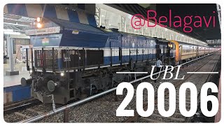 #Hubballi 20006 Running with 07351 Miraj Londa passengers #train #belagavi