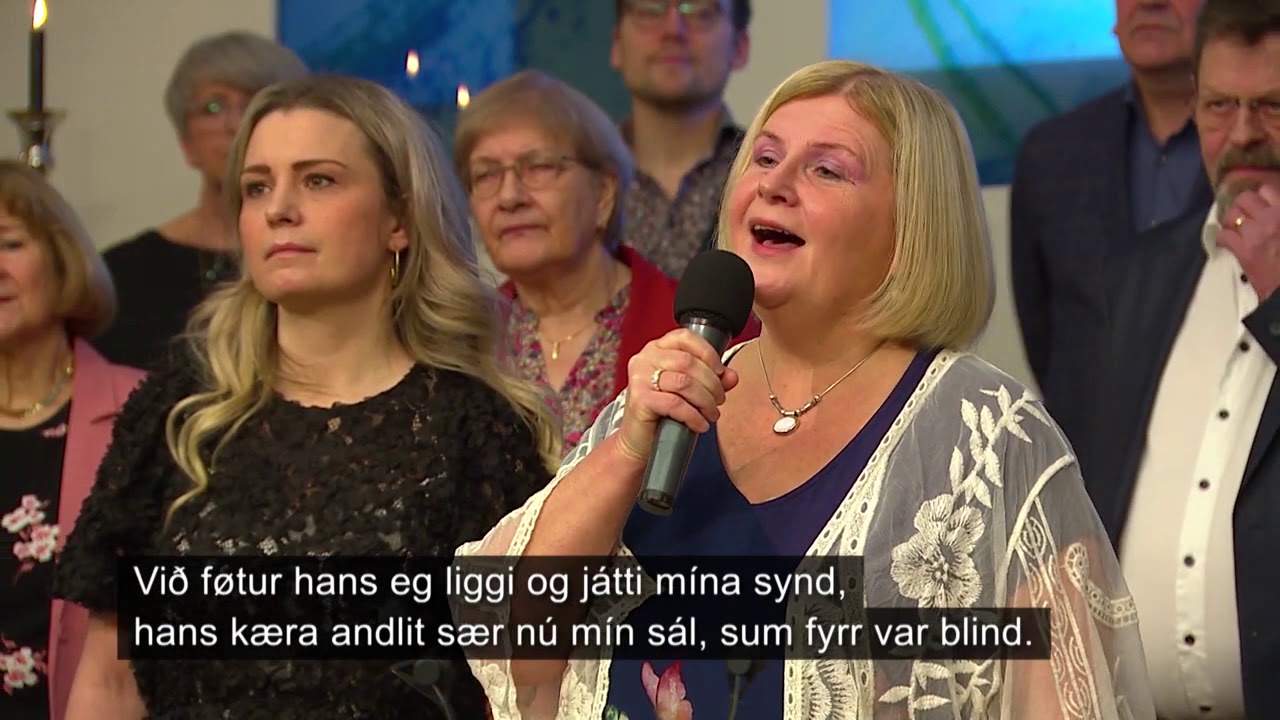 Ebenezerkórið - Á Golgata har Jesus