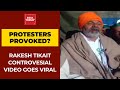 Bku leader rakesh tikaits message before rday protest bring sticks  flags for protests