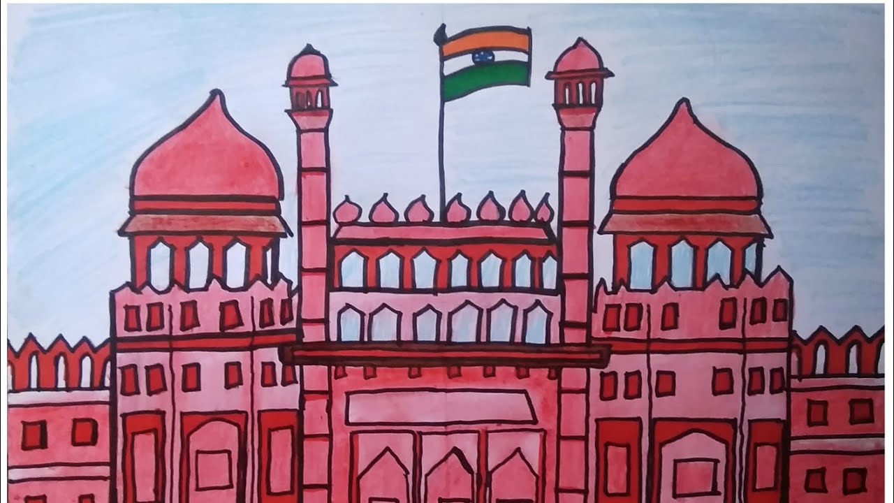 Red Fort Delhi Vector Images (over 220)-saigonsouth.com.vn