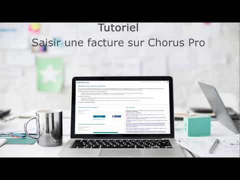 Tutoriel Chorus Pro V2 - Saisir une facture simple