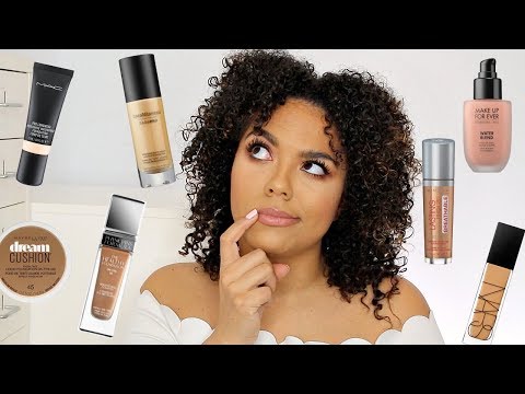 Best Foundations for Textured Skin (acne, cystic bumps, pores)