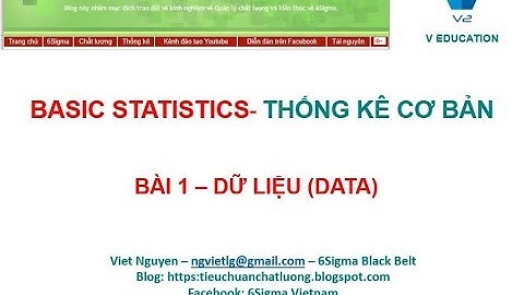 1 Statistics Data