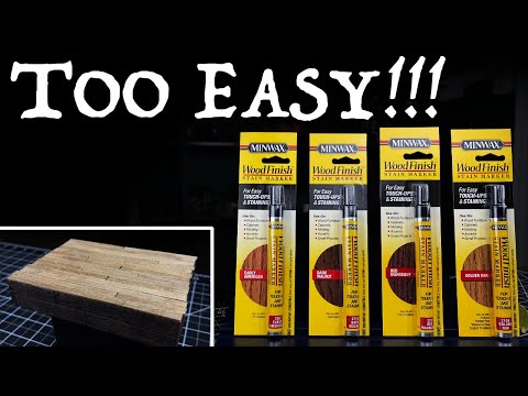 My New FAVORITE Tool for Crafting with Wood!!!! (Minwax Wood Stain