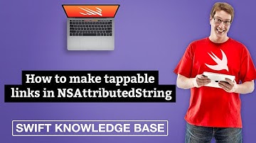 How to make tappable links in NSAttributedString – Swift 5