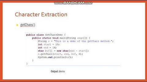 String Class JAVA-Object Oriented Design and Programming-KTU