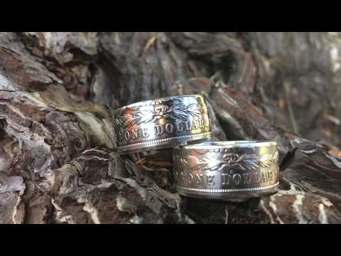 How To Make A Double Sided Morgan Silver Dollar Coin Ring