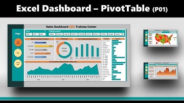 How to Create Dashboard using Pivot Table in Excel (P-01)
