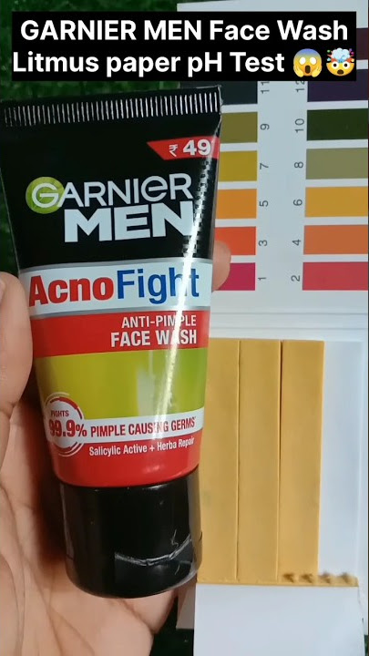 Download lagu GARNIER MEN Acno fight Face Wash pH value Test✨ pass or fail⁉️#skincare#shorts#youtubeshorts #test