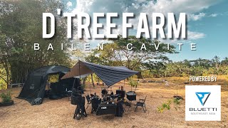 D'Tree Farm Campsite | Bluetti EB3A | Car Camping | 4K