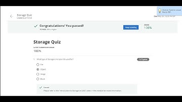 Coursera | AWS Fundamentals - Going Cloud-Native I 2  quiz answers