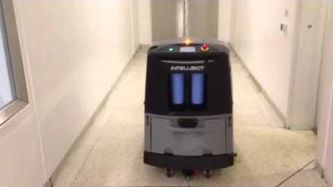 Intellibot DuoBot Scrubber Baxter Pharmacutical
