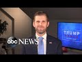 Biden 'didn't want to stand on the stage with my father': Eric Trump on debate | ABC News