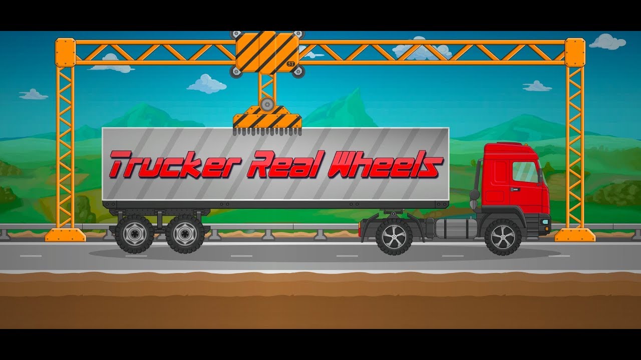 Trucker Real Wheels MOD APK cover