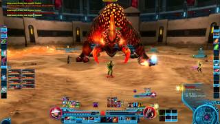 SWTOR - Thrasher - 8-Man Nightmare kill by Solstice of The Red Eclipse - Tank perspective