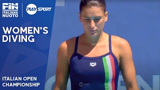 Lauren Hallaselka I Elena Bertocchi 1M Spingboard L Championships Rome 2022